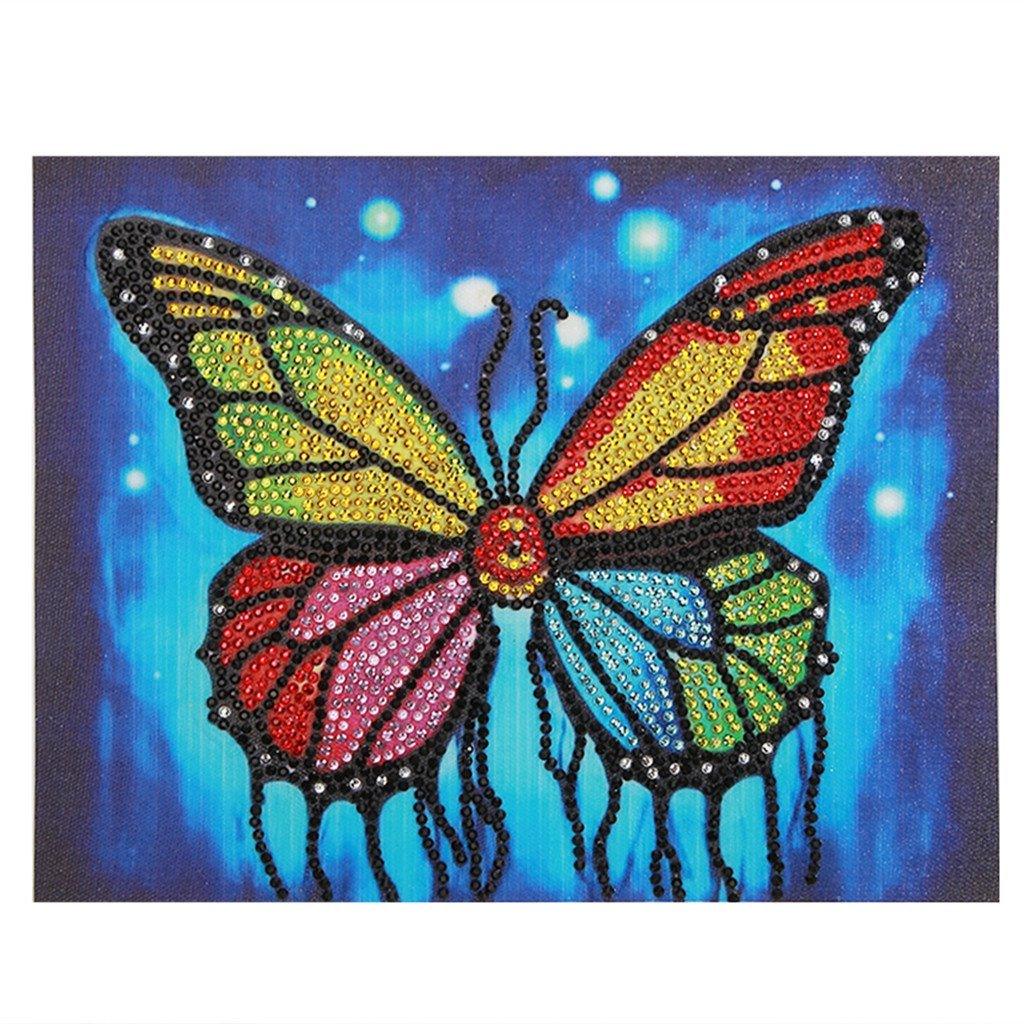 Magischer Schmetterling - Spezial Diamond Painting - Diamond Painting