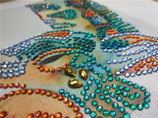 Giraffen familie - Spezial Diamond Painting - Diamond Painting