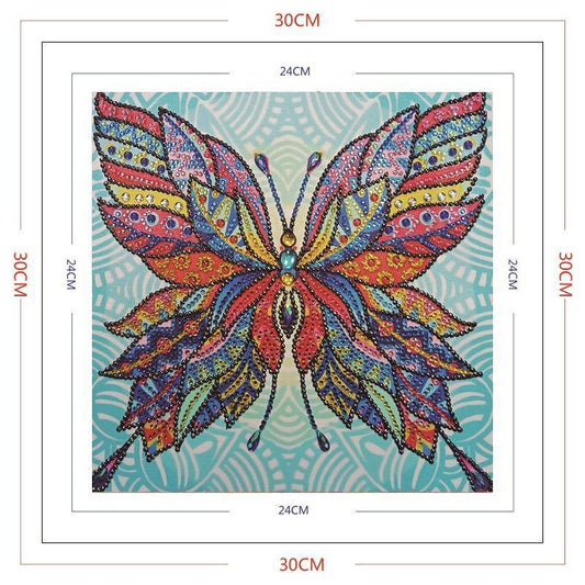 Magischer Schmetterling - Diamond Painting - Diamond Painting