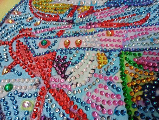 Abstrakter Hund - Spezial Diamond Painting - Diamond Painting