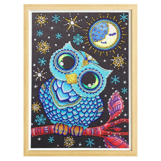 Anime Eule - Spezial Diamond Painting - Diamond Painting