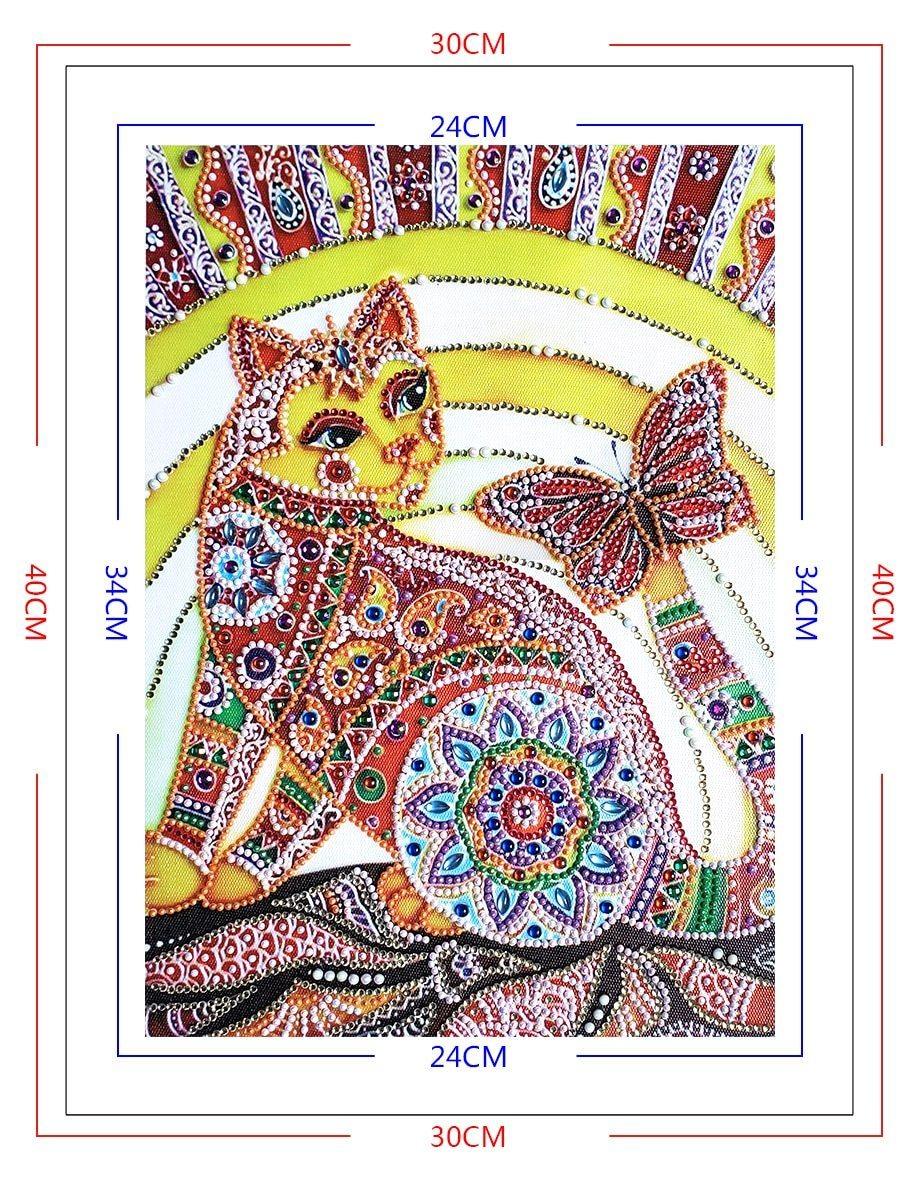 Ägyptische Katze - Spezial Diamond Painting - Diamond Painting
