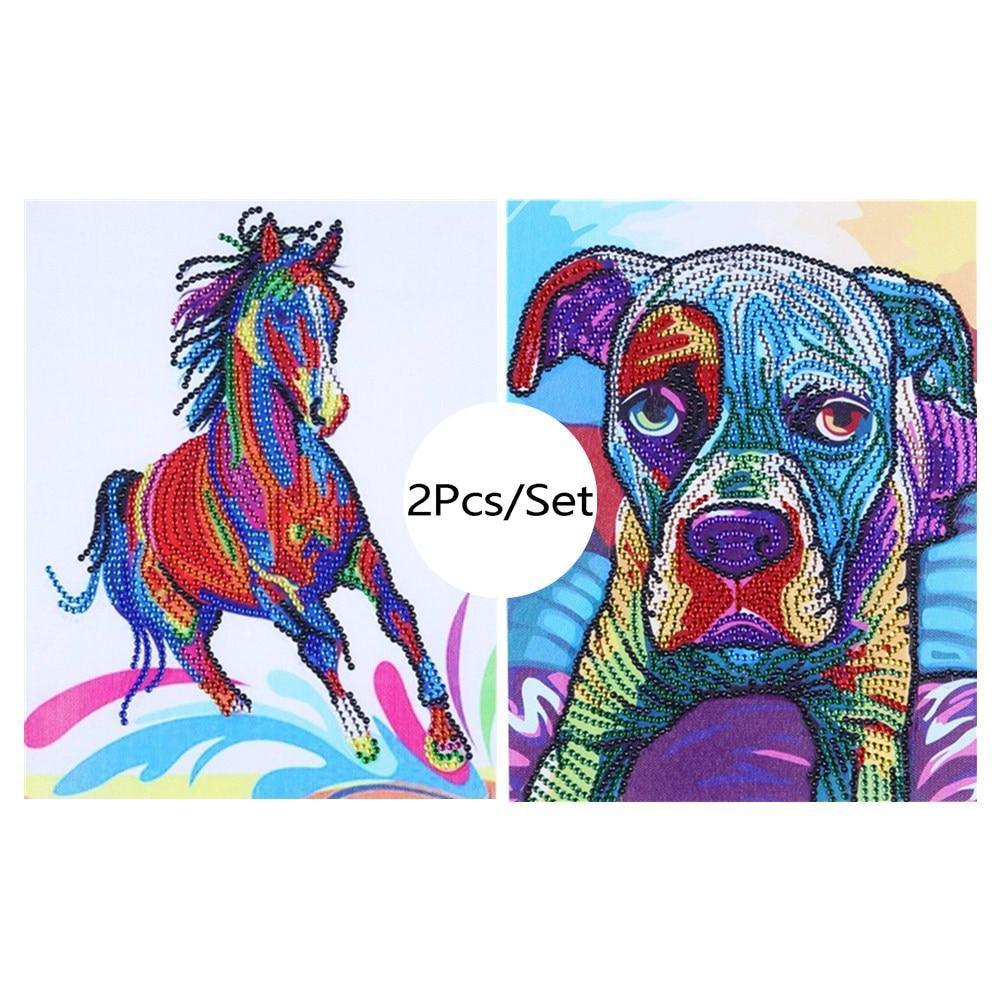 Pferd & Hund - Spezial Diamond Art - Diamond Painting