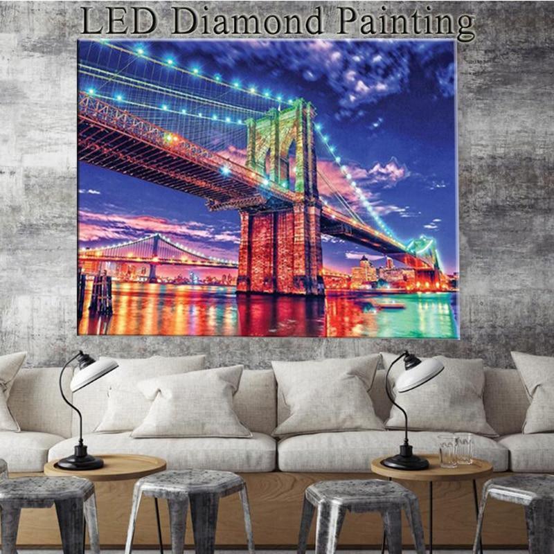 London Bridge LED Diamond Painting - Diamond Painting