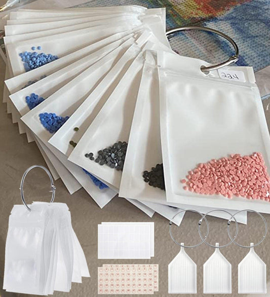 Diamanten Aufbewahrungsringbeutel - Diamond Painting