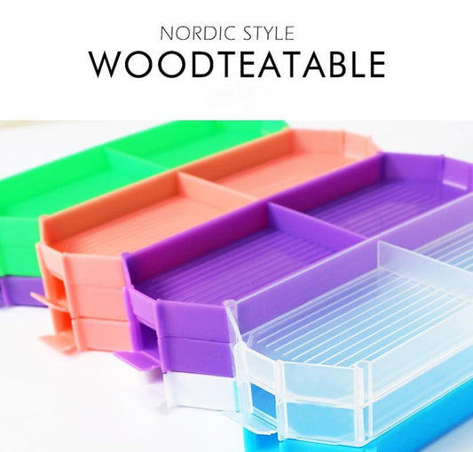 Bunte Diamond Painting Bohrer Tablett - Diamond Painting