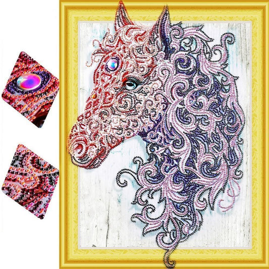 Pferd mit Infinity-Stein malerei - Diamond Painting