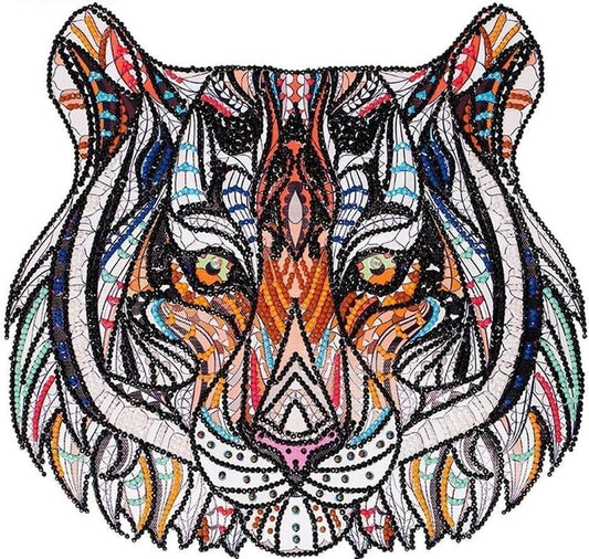 Tiger & Elefant Spezial Diamond Painting - Diamond Painting