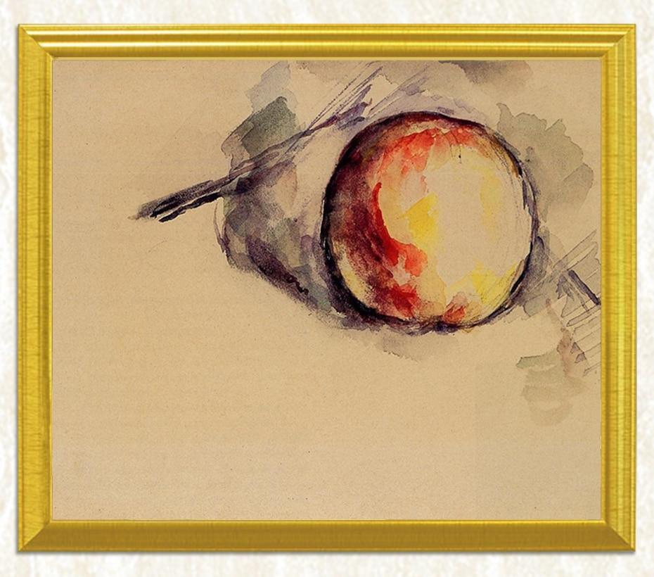 Studie eines Apfels - Paul CÃ©zanne - Diamond Painting