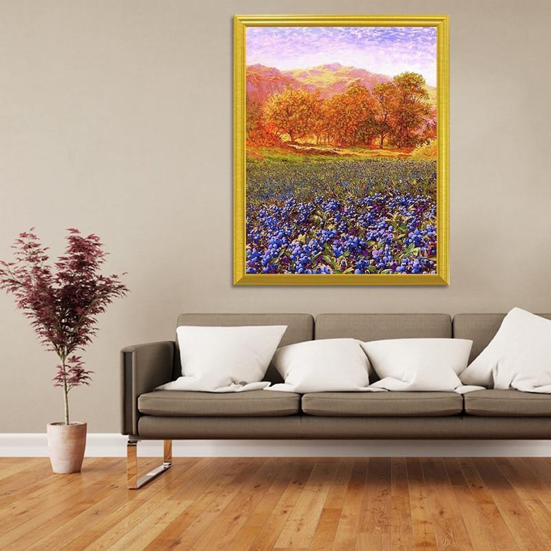 Herbstbäume Landschaft DIY Diamond Painting - Diamond Painting