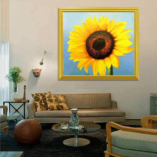 Gelbe Sonnenblume Diamond Painting - Diamond Painting