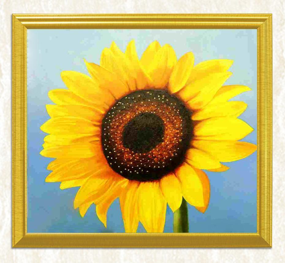 Gelbe Sonnenblume Diamond Painting - Diamond Painting