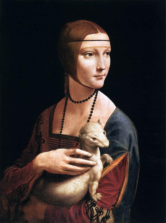 Dame mit einem Hermelin - Leonardo da Vinci - Diamond Painting