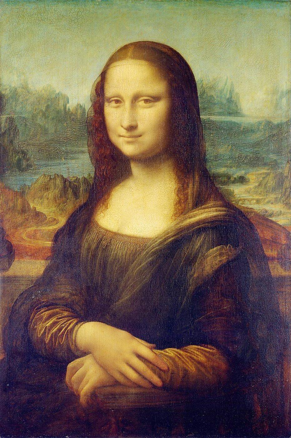 Mona Lisas Lächeln - Leonardo Da Vinci - Diamond Painting