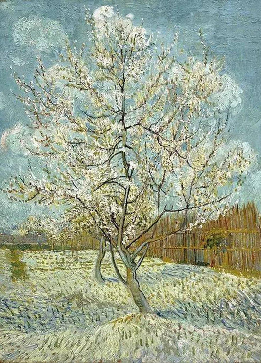 Rosa Pfirsichbaum - Vincent Van Gogh - Diamond Painting