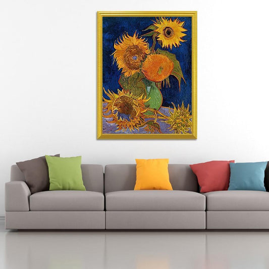 Sonnenblumen - Vincent Van Gogh - Diamond Painting