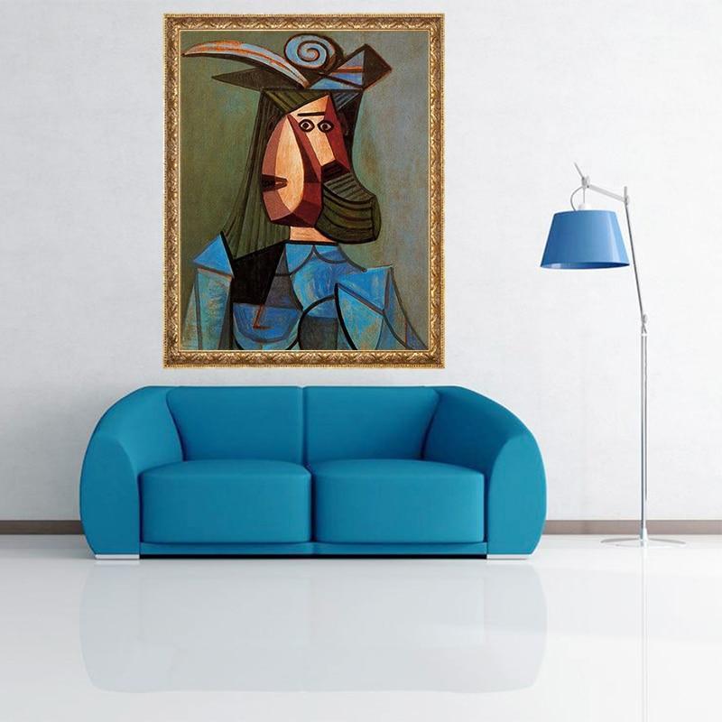 Pablo Picassos Kubismusporträt - Diamond Painting