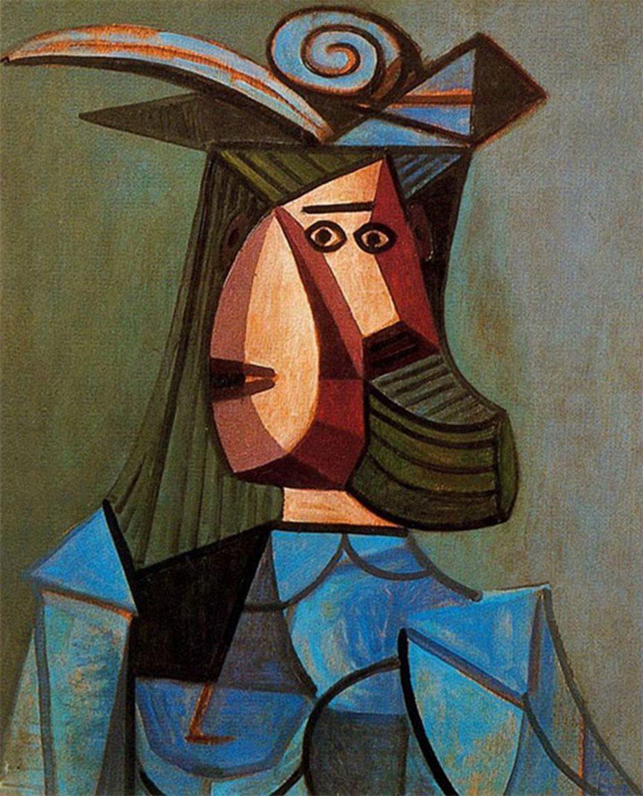 Pablo Picassos Kubismusporträt - Diamond Painting