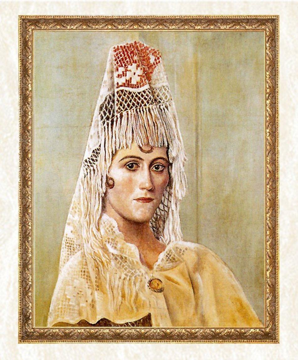 Olga Khokhlova im Mantilla Diamond Painting - Diamond Painting