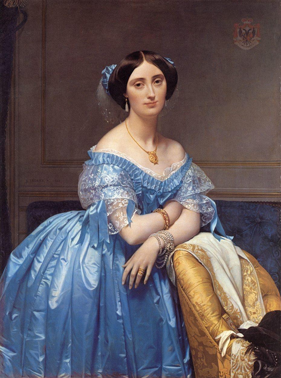 Princesse de Broglie Porträt - Diamond Painting