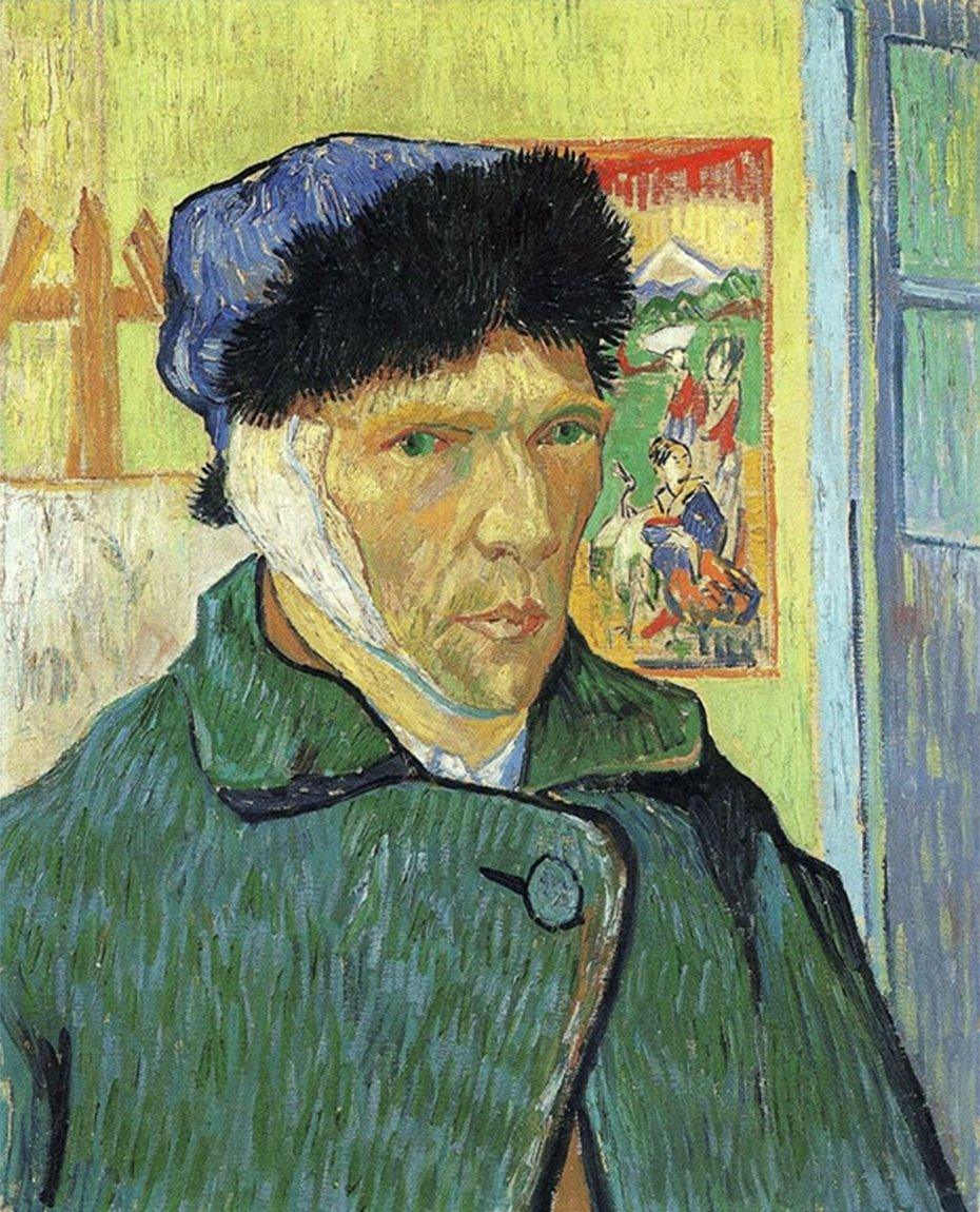 Van Gogh Selbstporträt mit Bandagen - Diamond Painting