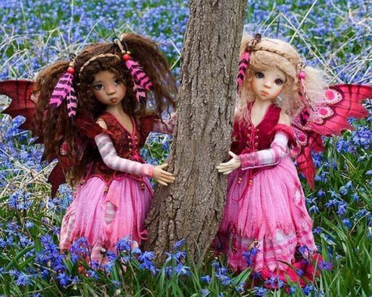 Süße Barbies DIY Diamond Painting - Diamond Painting